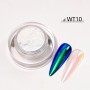 KROMI Aurora rainbow nail chrome powder WT10