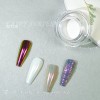 KROMI Aurora pink nail chrome powder WT06
