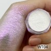 KROMI Aurora purple nail chrome powder WT04