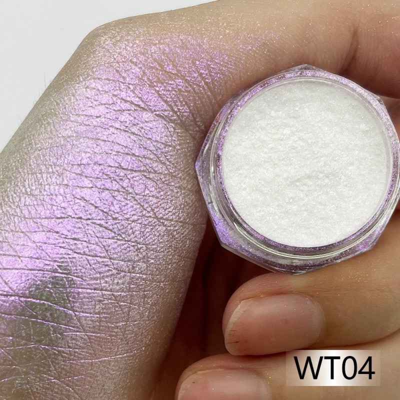 KROMI Aurora purple nail chrome powder WT04
