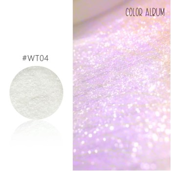 KROMI Aurora purple nail chrome powder WT04