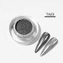 KROMI Dark Silver nail chrome powder TA23