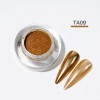 KROMI Brown nail chrome powder TA09