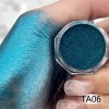 KROMI Cyan nail chrome powder TA06