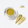 Gold nail chrome powder TA02