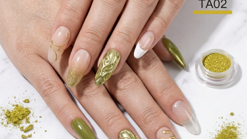Chrome Nail Powder: The Secret Behind Mirror-Shine Nails
